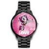 Siberian Husky Love Print Wrist Watch
