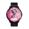 Siberian Husky Love Print Wrist Watch