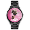Whippet Love Print Wrist Watch