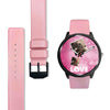 Whippet Love Print Wrist Watch