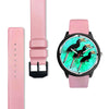 African Pied Hornbill Bird Print Wrist Watch
