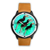 African Pied Hornbill Bird Print Wrist Watch