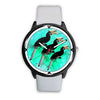 African Pied Hornbill Bird Print Wrist Watch
