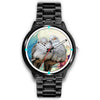 Diamond Dove Bird Print Wrist Watch