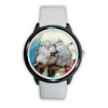 Diamond Dove Bird Print Wrist Watch
