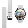 Diamond Dove Bird Print Wrist Watch