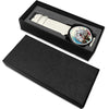 Diamond Dove Bird Print Wrist Watch