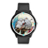 Diamond Dove Bird Print Wrist Watch