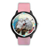 Diamond Dove Bird Print Wrist Watch