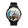 Diamond Dove Bird Print Wrist Watch