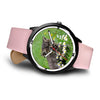 Cute American Shorthair Cat Art Print Wrist Watch
