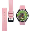 Cute American Shorthair Cat Art Print Wrist Watch