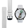 Boston Terrier Puppy Print Wrist Watch