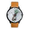Boston Terrier Puppy Print Wrist Watch