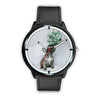 Boston Terrier Puppy Print Wrist Watch