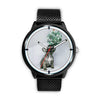 Boston Terrier Puppy Print Wrist Watch