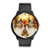 Rough Collie Print Wrist Watch