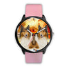Rough Collie Print Wrist Watch