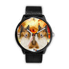 Rough Collie Print Wrist Watch