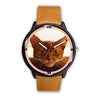 Lovely Abyssinian Cat Print Wrist Watch