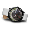 Grey Newfoundland Dog Print Wrist Watch