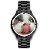Smiling Ragdoll Cat Print Wrist Watch