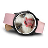 Smiling Ragdoll Cat Print Wrist Watch
