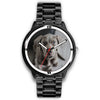 Cute Weimaraner Dog Print Wrist Watch