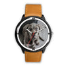 Cute Weimaraner Dog Print Wrist Watch