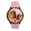 Cute Bordeaux Mastiff Print Wrist Watch