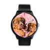 Cute Bordeaux Mastiff Print Wrist Watch