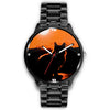 Cat Shadow Print Wrist Watch