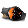 Cat Shadow Print Wrist Watch