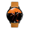 Cat Shadow Print Wrist Watch