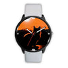 Cat Shadow Print Wrist Watch