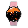 Cat Shadow Print Wrist Watch