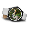 Grey Heron Bird Print Wrist Watch