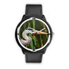 Grey Heron Bird Print Wrist Watch