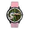 Grey Heron Bird Print Wrist Watch