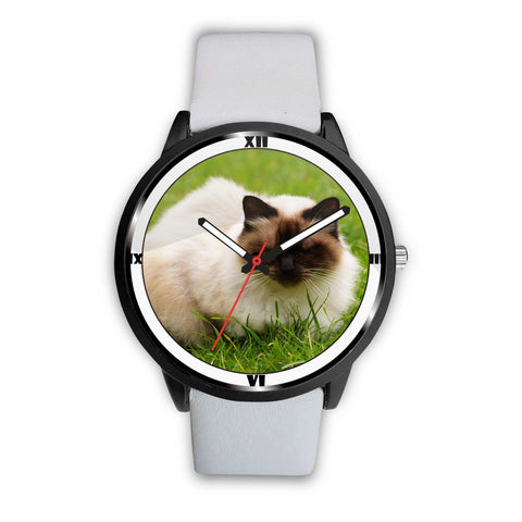 Lovely Himalayan Cat Print Wrist Watch