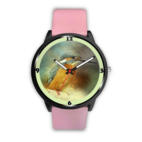 Kingfisher Bird Print Wrist Watch