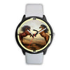 Wild Horse Art Print Wrist Watch