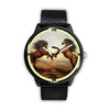 Wild Horse Art Print Wrist Watch