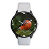 Bullfinch Bird Print Wrist Watch