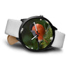 Bullfinch Bird Print Wrist Watch