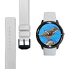 Lark Bird Print Wrist Watch