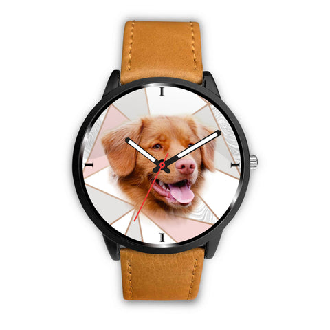 Cute Nova Scotia Duck Tolling Retriever Print Wrist Watch
