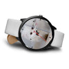Cute White Persian Cat Print Wrist Watch