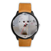 Cute White Persian Cat Print Wrist Watch