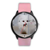 Cute White Persian Cat Print Wrist Watch